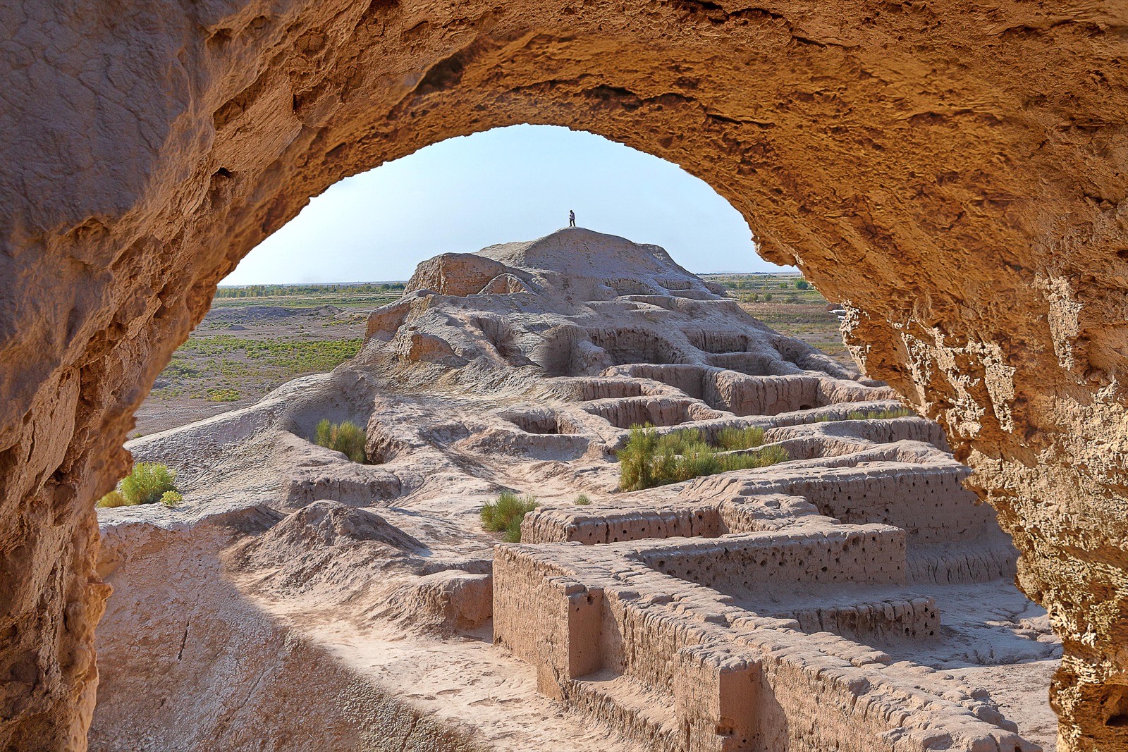 Panoramic view over Tuprokkala walls